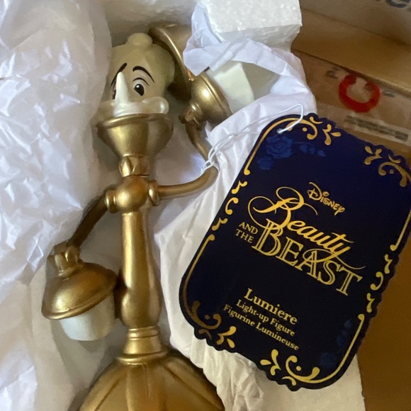 LIMITED DISNEY ‘’LUMIERE ‘’  BEAUTY AND THE BEAST   Lights up .. - Picture 6 of 6